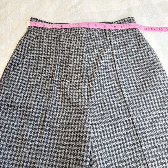 Nanushka Juliet Wool Houndstooth Pants Grey Size S Wool Blend - Picture 7 of 16